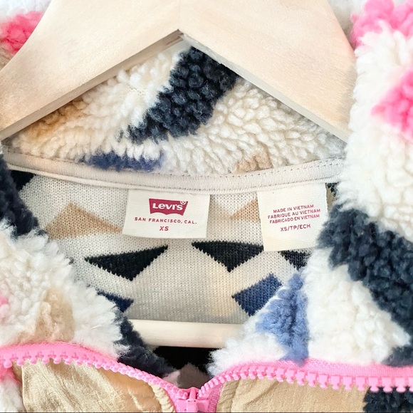 Levis Arizona Pullover Sherpa Jacket - Picture 2 of 6